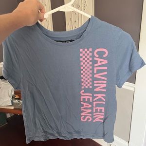 Calvin Klein Cropped Short sleeve shirt